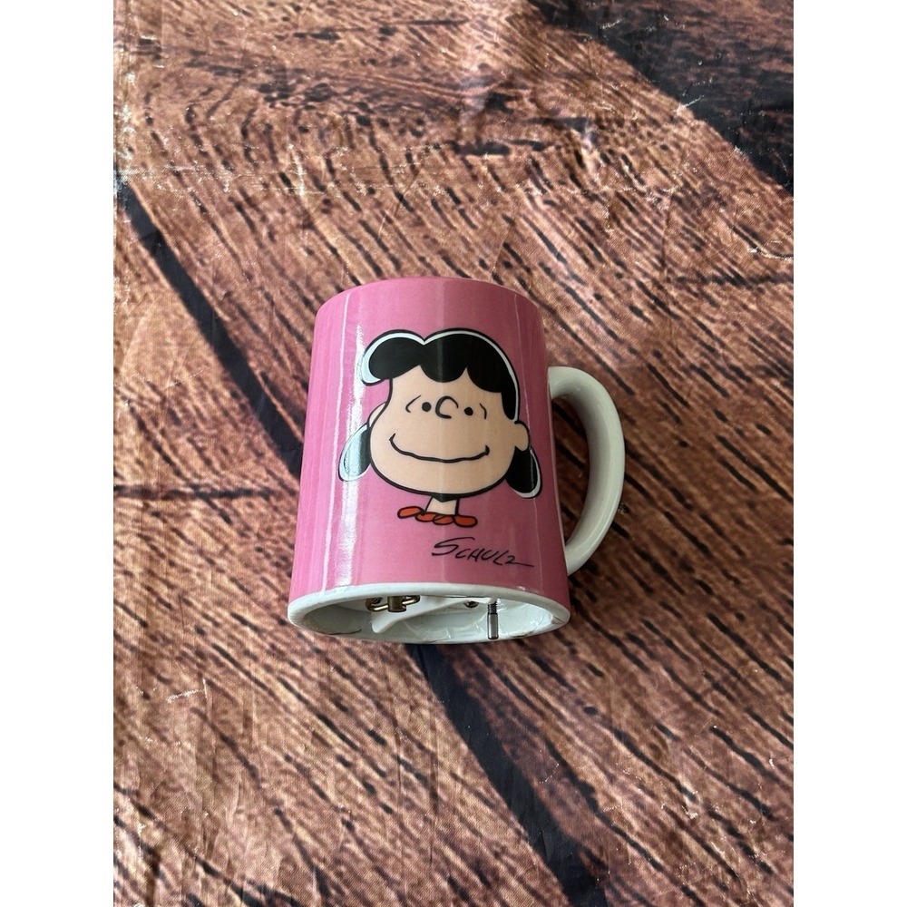 Vintage 1971 Peanuts Lucy Musical Mug ( No Music Box Bottom) Coffee Mug - Picture 5 of 6